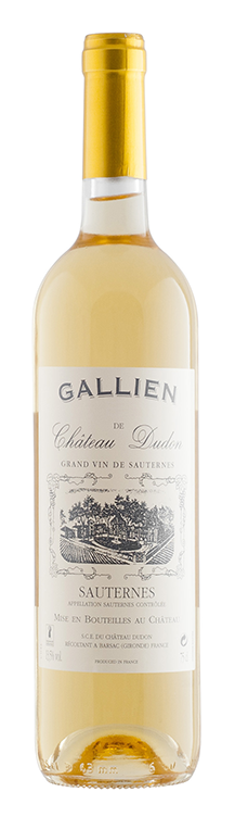 Gallien de Chateau Dudon Sauternes Bio 2020 - 0,5L