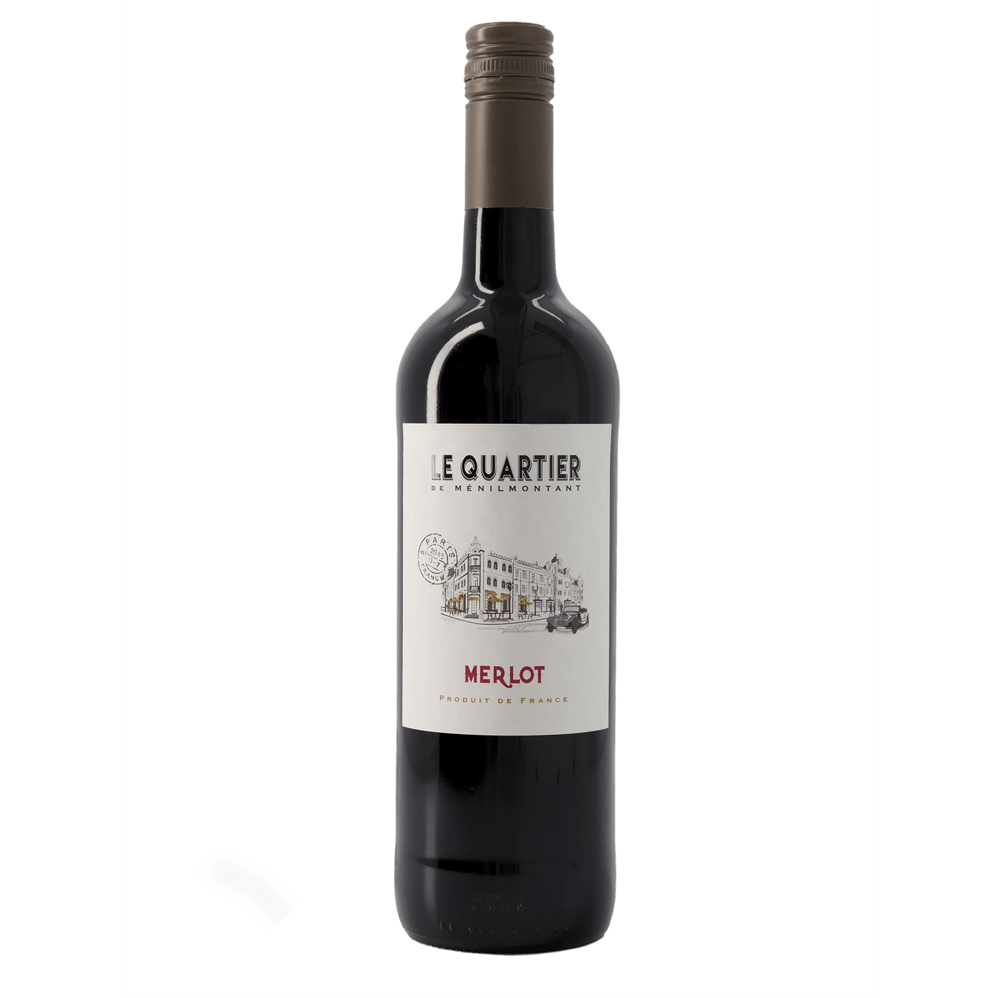 Le Quartier de Ménilmontant Merlot 2018